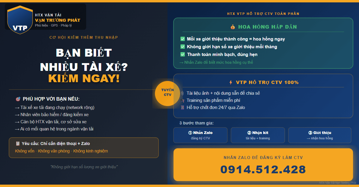 Làm CTV HTX VTP: Kiếm Hoa Hồng Giới Thiệu Xã Viên Không Cần Vốn